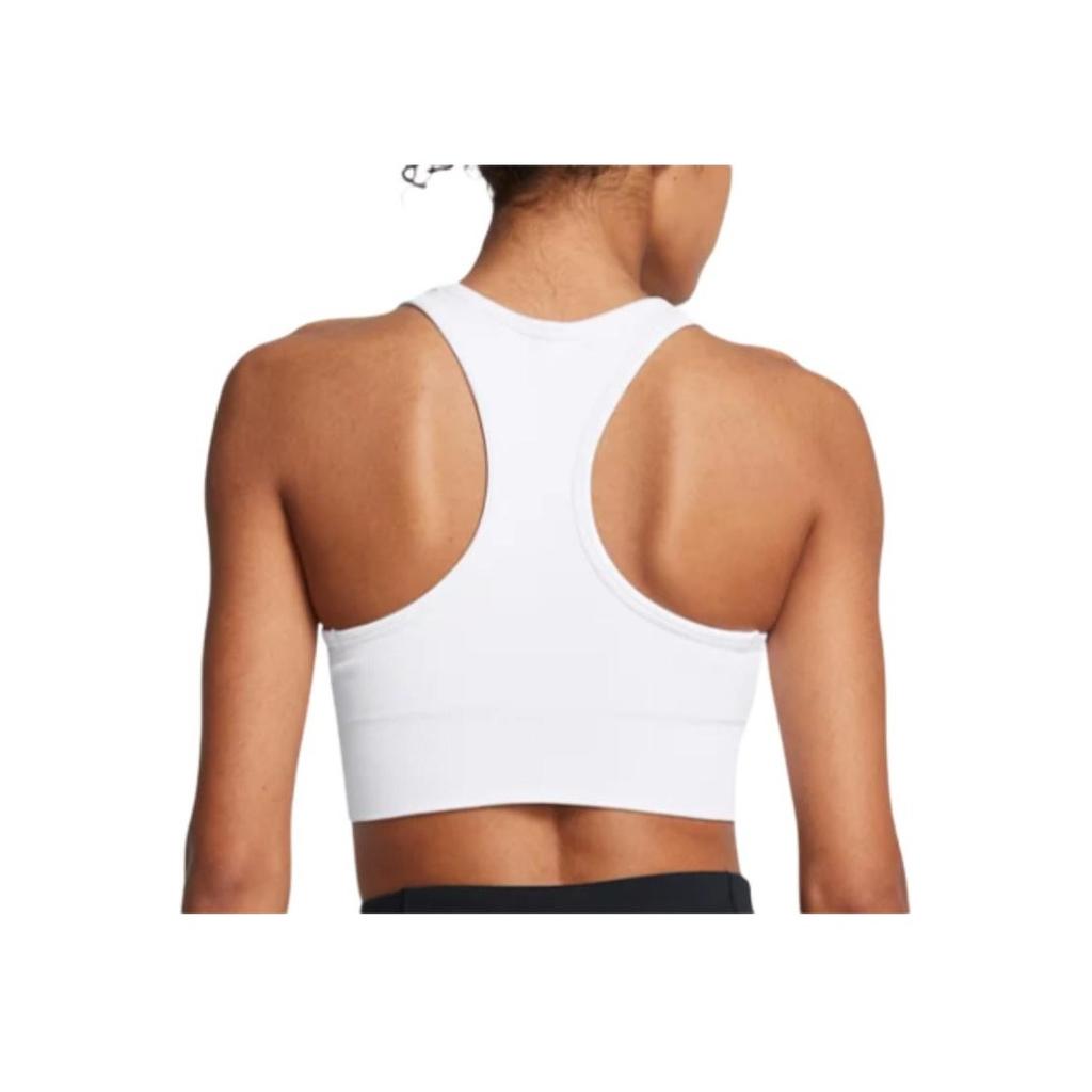 Under Armour Vanish Seamless Logo Print Outdoor Casual Pullover Sports Underwear Women Underwear White 1384419-100