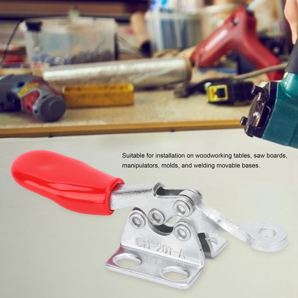 4 Pcs Antislip Quick Release Clamps Galvanized Iron Compression Clamps Woodworking Projects