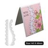 Card Border Metal Silvery Stencil Embossing Cutting Dies For Diy Scrapbooking Paper Album Cards Making
