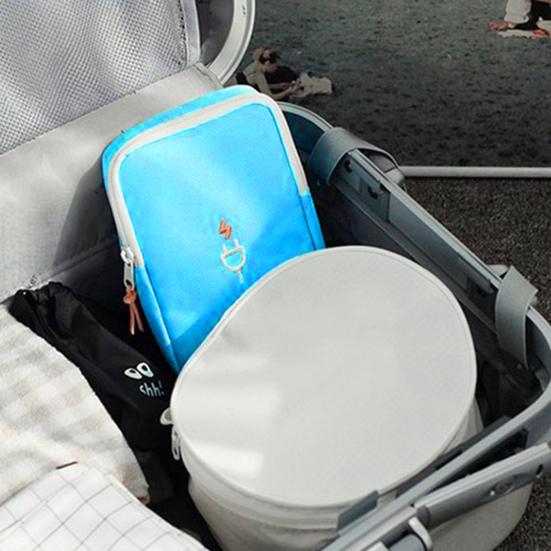 Cable Organizer Bag Excellent Waterproof Lightweight Charger Data Storage Daily Use