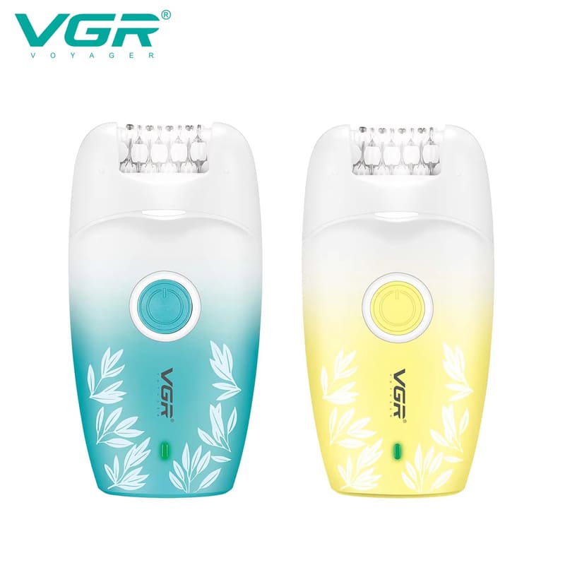 VGR 738 Устройство для удаления волос USB-перезаряжаемое Электрическое устройство для удаления волос Портативное Женское Домашнее Устройство для удаления волос по всему телу со съемным лезвием