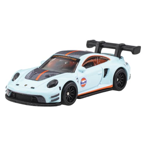 Hot Wheels Car Culture Circuit Legends Porsche 911 GT3 R (992) Vehicle Toy Diecast Car for Ages 3 and Up, Blue, JBK65