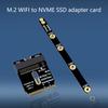 Переходник расширения PCIE4.0 2230 A+E Key NVME с кронштейном, райзер-карта для 2230 2242 2260 2280 материнской платы ноутбука