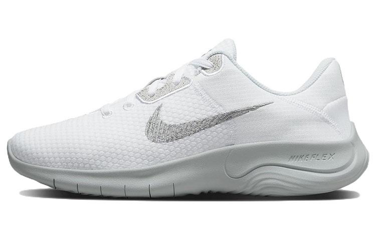 Nike Женские кроссовки Flex Experience Run 11 Wide 'White Metallic Silver' DH8254-100
