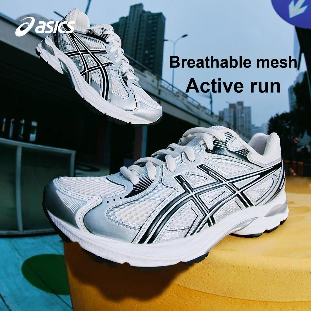 Asics Gel-Sonic Удобные Легкие Стабильные Повседневные Спортивные Кроссовки для Бега Мужские Кроссовки Белый Серебристый 1014A385100