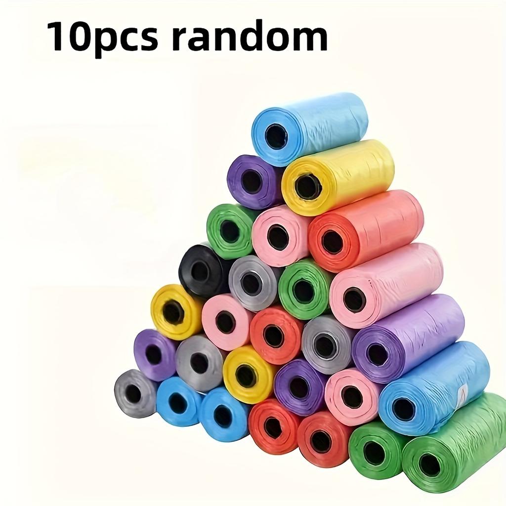 Одноразовые пакеты для собачьих отходов, Большие пакеты для кошачьих отходов, Прочные, Непроницаемые для запаха, Толстые полиэтиленовые пакеты для отходов домашних животных, Для использования в помещении и на улице, Уборка за собакой на улице