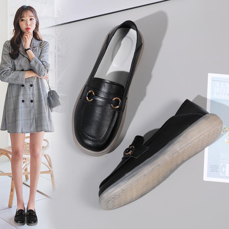 Женские мокасины, лоферы, кожаные туфли для вождения, мягкие туфли на плоской подошве, повседневные туфли без застежек для ходьбы, минималистичные туфли для беременных