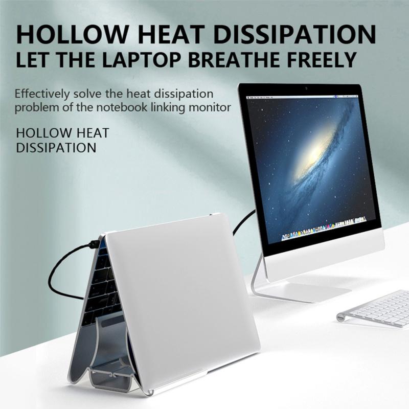 Non-slip Mechanical Gravity Tablet Bracket Home Office Notebook Universal Vertical Space Saving