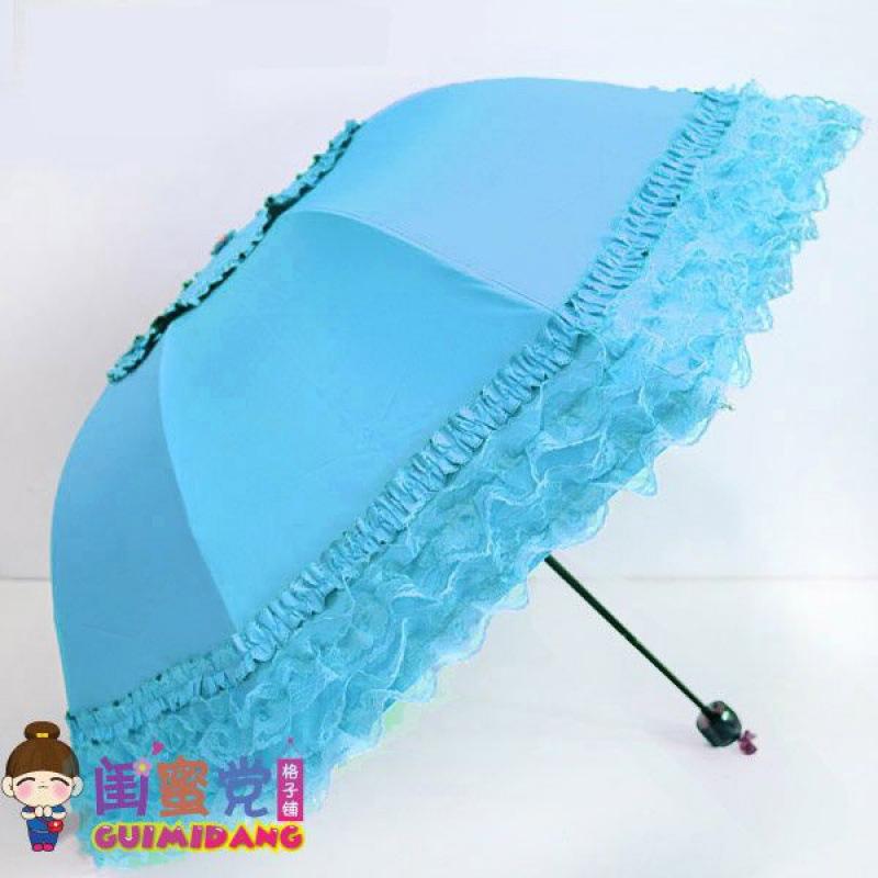 Кружевной зонт, Рождественский зонтик от солнца, женский зонтик, ультра легкий, складной, УФ-защита, солнечные сомбрильи