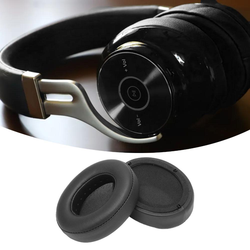 2PCS Leather Replacement Ear Pads Soft and Comfortable Ear Covers for Edifier W855BT Sound Equipment