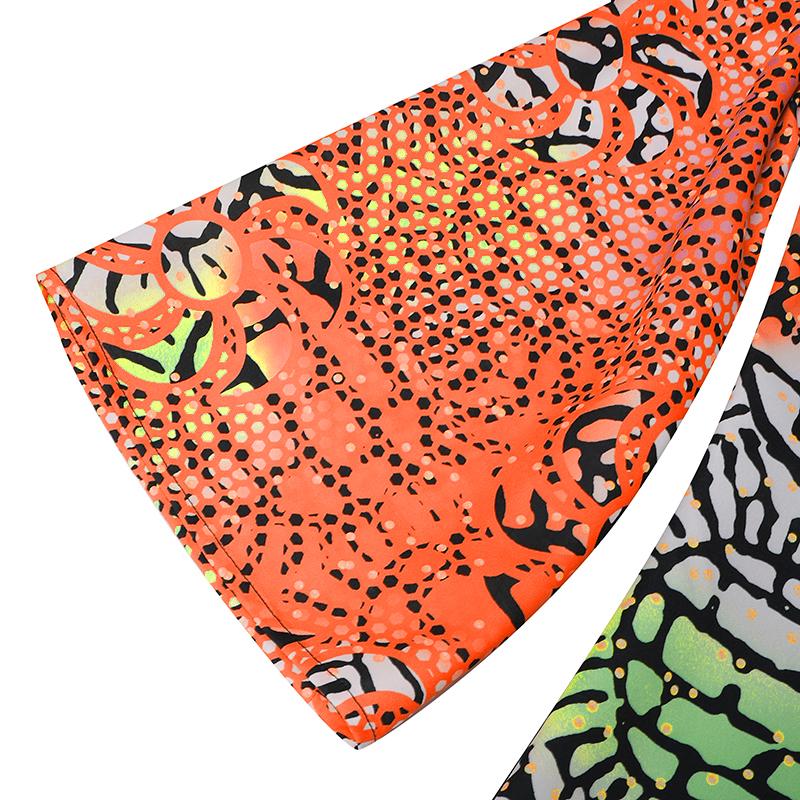 Женские свободные платья с круглым вырезом и длинными рукавами больших размеров