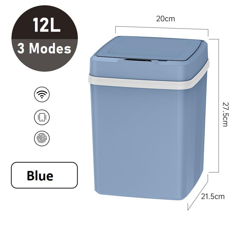 12 л Автоматический интеллектуальный датчик мусорного ведра Роскошный индукционный датчик мусорного ведра для ванной комнаты туалета кухни мусорная корзина может