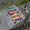 Realistic Fish Patterns 5Pcs/Set Hard Fishing Lures, Bass Baits with Metal Reusable Hooks, Lures for Anglers Freshwater Saltwater Effective Bait