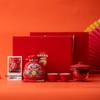Haofeng 2025 Year of the Snake Lucky Bag Piggy Bank & Tea Set Gift Box