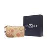 Coach Nolita 19 Классический логотип Цветочная инкрустация Застежка-молния Женская сумка-клатч Хаки CH619-IMOT4