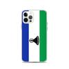 Coque iPhone - Lesotho - Drapeau - Souple - Multicolore - Compatible iPhone 12 Pro