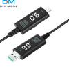 Кабель-преобразователь DC-DC 5-12 В в 5-20 В, повышающий, USB TYPE-C, для оптического модема, маршрутизатора, ноутбука, быстрой зарядки