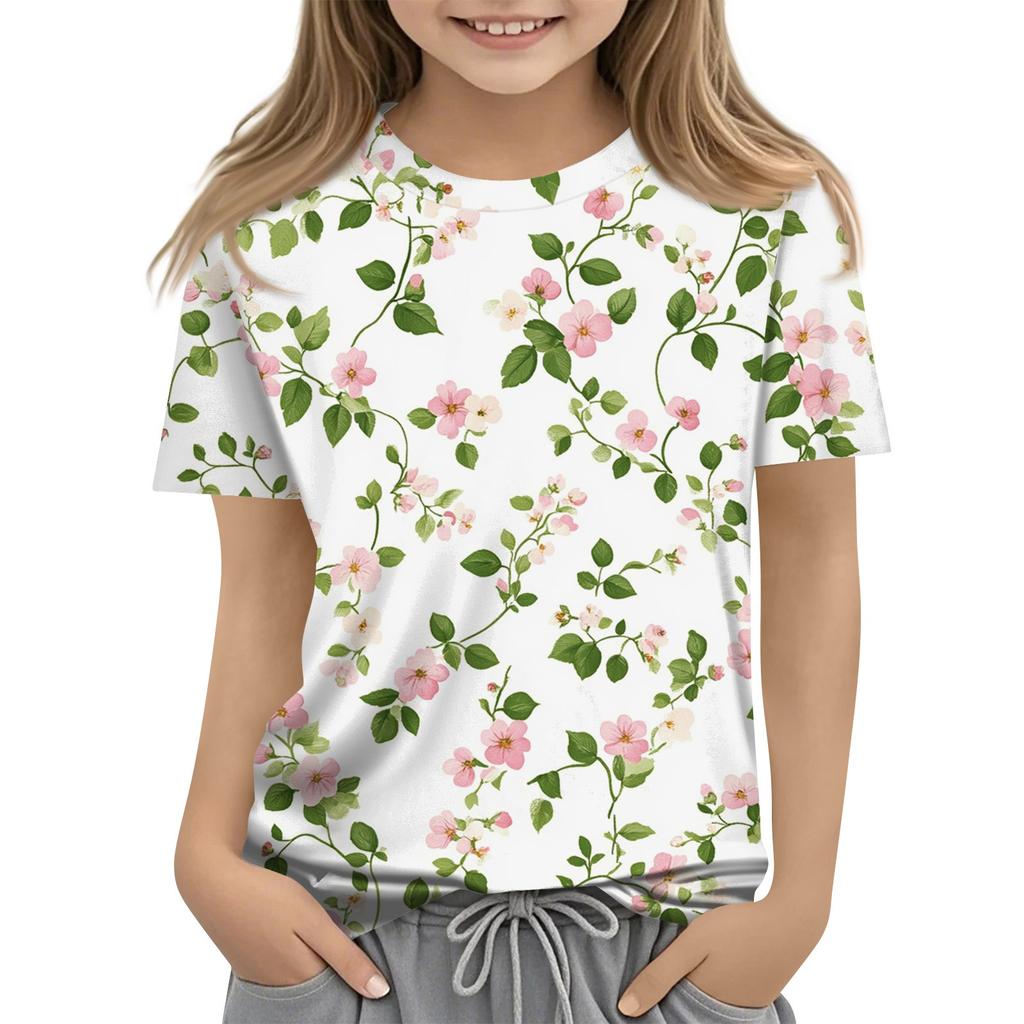 Футболки для малышей, девочек и мальчиков, детские футболки с короткими рукавами и принтом для мальчиков и девочек