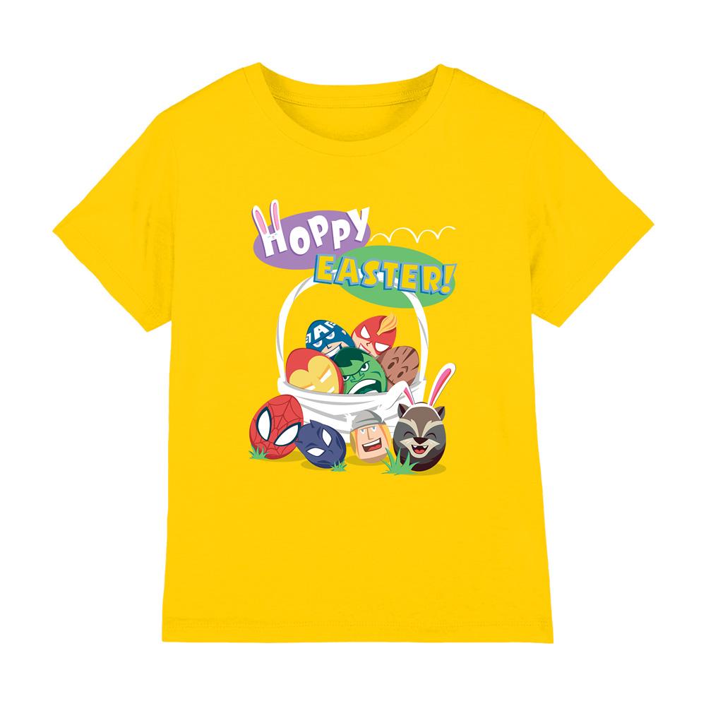 Marvel Childrens/Kids Hoppy Eggs Easter T-Shirt