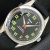 ВИНТАЖНЫЕ ЧАСЫ HMT INDIAN С РУЧНЫМ ЗАВОДОМ, МУЖСКИЕ, ЧЕРНЫЙ ЦИФЕРБЛАТ, a441011-4