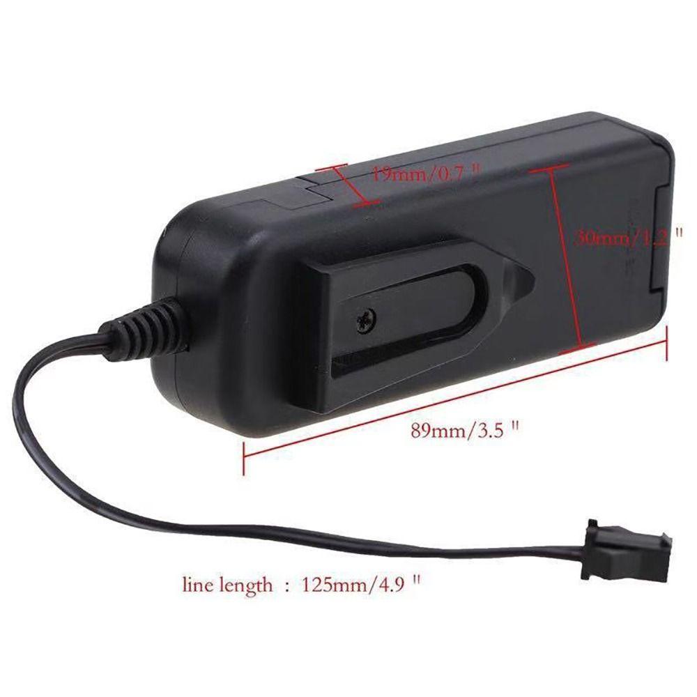 1 шт. неоновые провода полосы освещения привод для салона автомобиля инвертор адаптер штекер контроллер EL провод привод