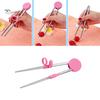 Puntos Silicone Stainless Steel Ring Children Beginner Chopsticks Using Training Tool