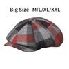 Big Size Wool Beret Man Octagonal Hat Women Spring Autumn Winter Wool Beret Dad Felt Ivy Cap Man Newsboy Caps M L XL