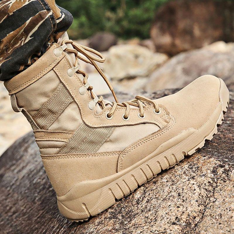 Men Tactical Boots Sport Hiking Shoes Outdoor Ankle Men Sneakers Men's Desert Combat Boots Boots Botas Hombre