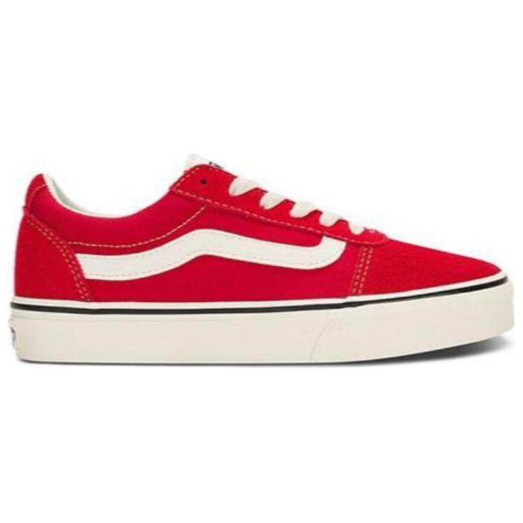 Vans Ward Удобные Универсальные Низкие Кеды для Скейтбординга Женские кроссовки Красные VN0A3IUNBOP