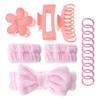 Wash Face Wrist Strap 16Pcs Face Washing Tools Skin Care Hair Grip Hair Rope  Lady