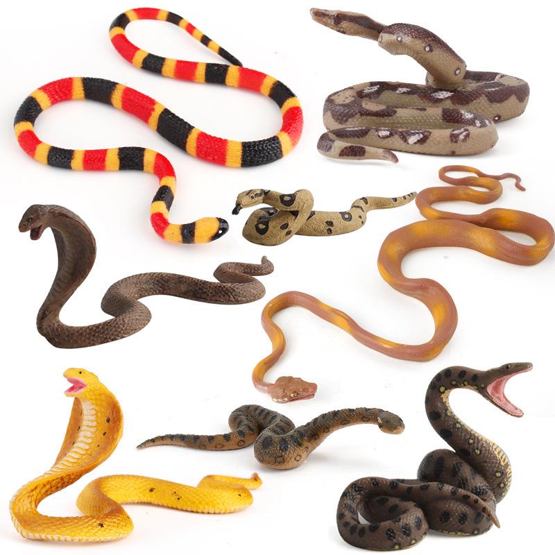 Children's Wild Animal Simulation Snake Toy Model