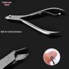 Stainless Steel Manicure Scissors for Dead Skin, Ingrown Toenails, Nail Clipping, and Hangnail Trimming.