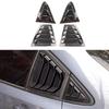 KOKATO Toyoyu Corolla 210 Series Shutter Side Vent Cover, Rear Window Shutter Louver Cover,