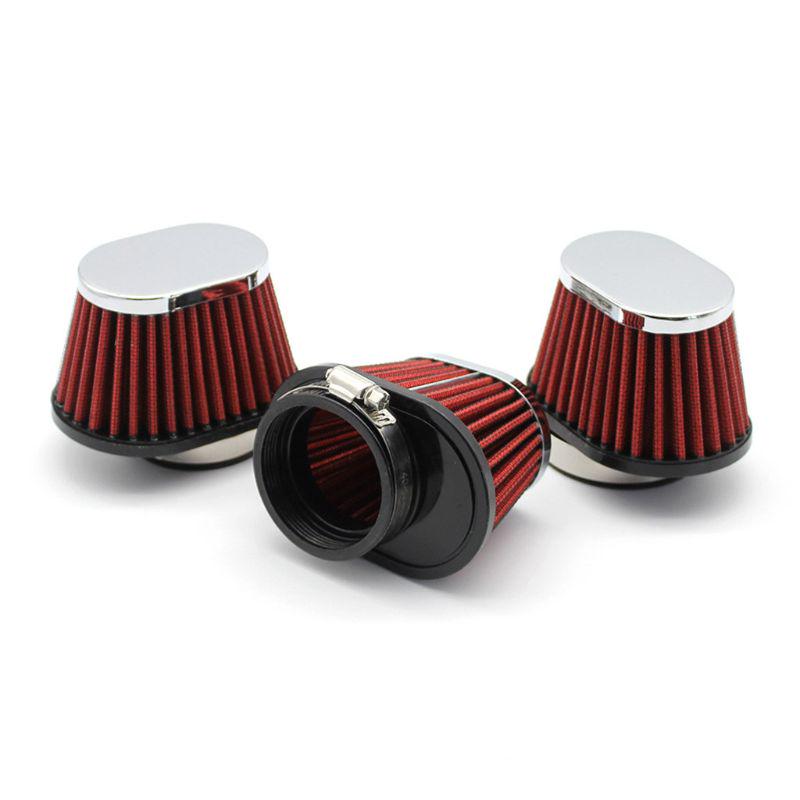 51/55/60 мм Универсальный воздушный фильтр для мотоциклов, аксессуары для забора воздуха для мотоциклов