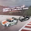 2024 Новый 1/12 RC Полицейский автомобиль 2.4GHz Супер быстрый пульт дистанционного управления игрушечные машинки с огнями прочный гоночный дрифт автомобиль игрушки для мальчиков ребенок подарок детям