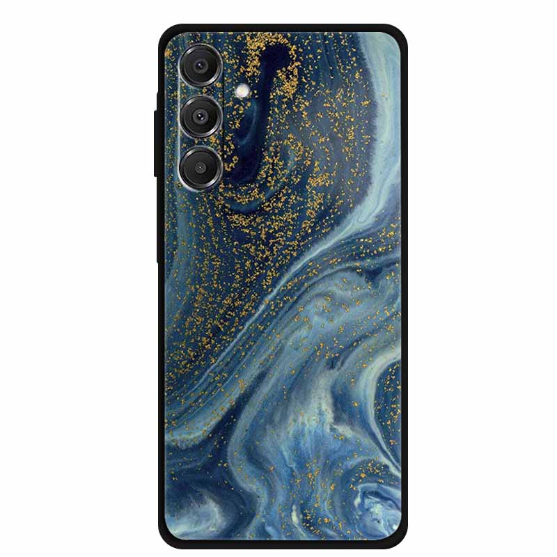 Для Samsung Galaxy A14 A15 A16 5G Чехол Мраморный Мягкий ТПУ Задняя Крышка Телефона Для Samsung A14 A15 4G Ударопрочный Силиконовый Расписной Чехол