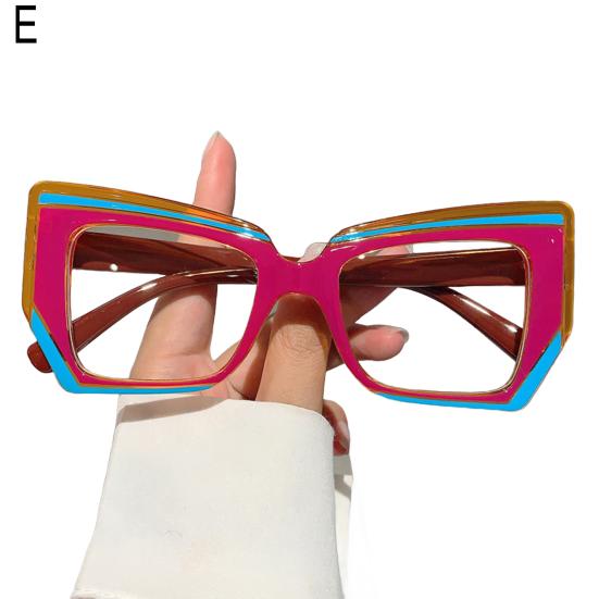 Очки с блокировкой синего света для мужчин и женщин, квадратные очки с большой оправой, очки для компьютера, монитора, игр, чтения, против усталости