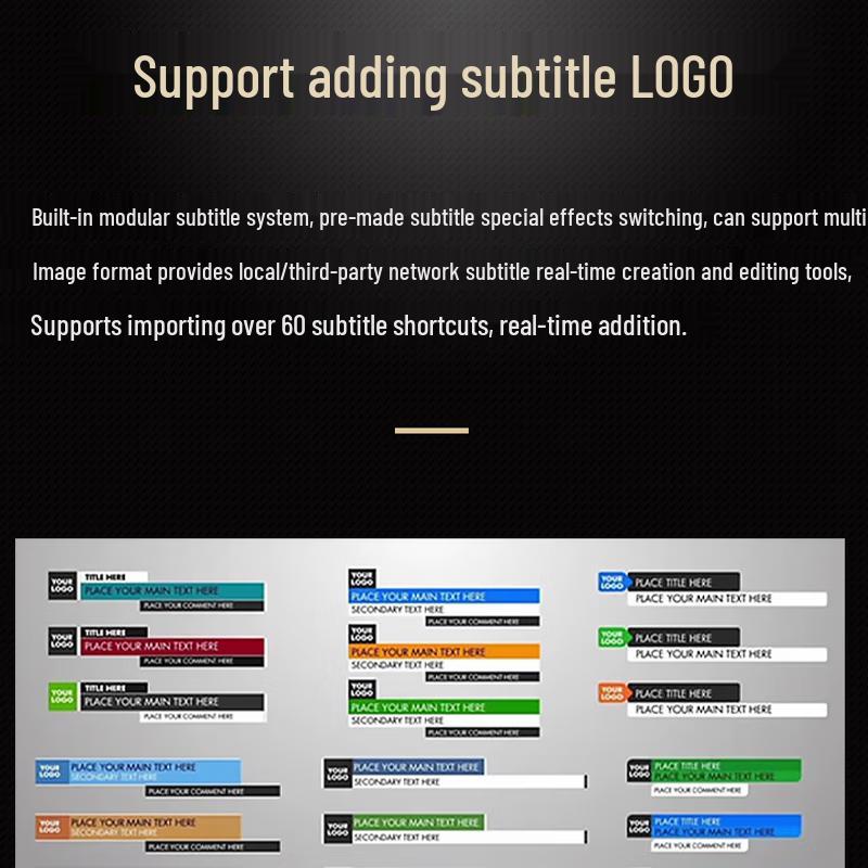 Saitianying Multi-Camera Live Broadcast Switcher Console (CN version)