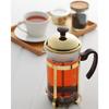 Yoshikawa Coffee Press/Tea Server, 750ml French Press, 5-Cup Capacity, Graduated, Made In Japan, Mocha Brown, SJ3306