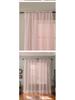 Summer Fresh White Lace Floral Curtains with Hollow Design for Living Room & Balcony