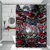 K-Killer Klowns From Outer Space Shower Curtain With Waterproof And Mold Resistant Shower Curtain Polyester Durable Bathroom