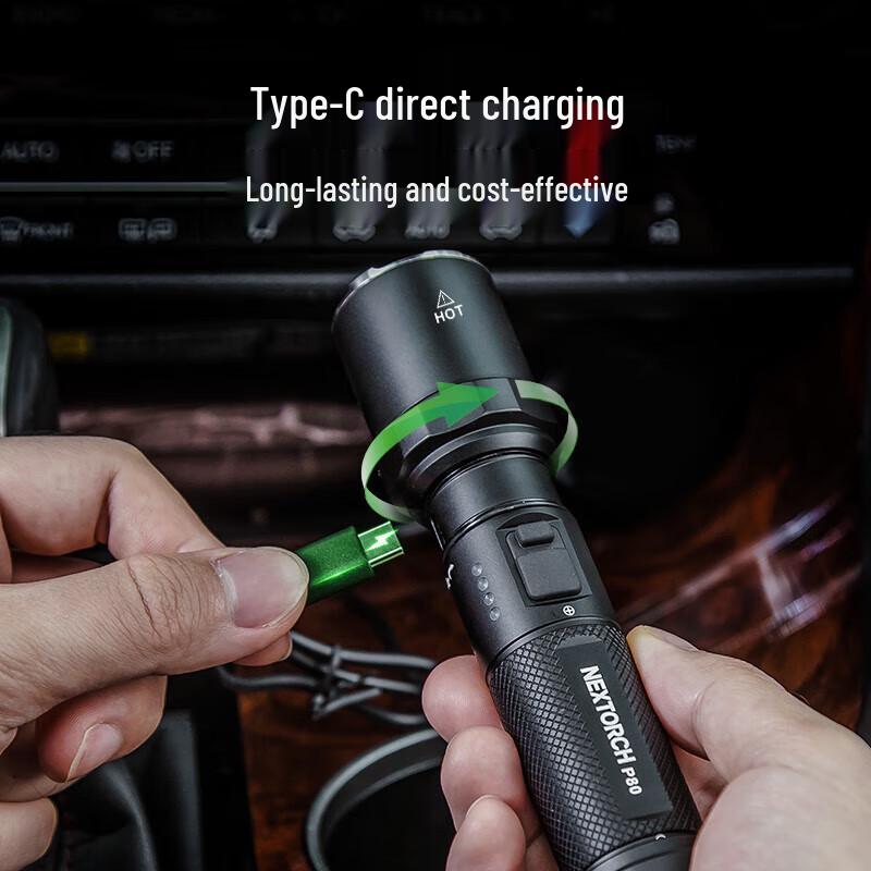 Nitecore P80 High-Lumen Flashlight