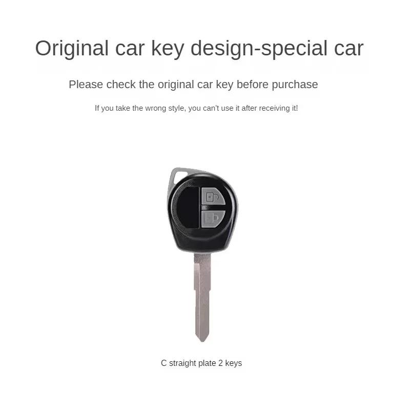 Чехол для дистанционного ключа из ТПУ с 2 кнопками для SUZUKI SWIFT SX4 Liana Aerio Jimny Samurai Amagatarai Grand Vitara, чехол для автомобильного ключа