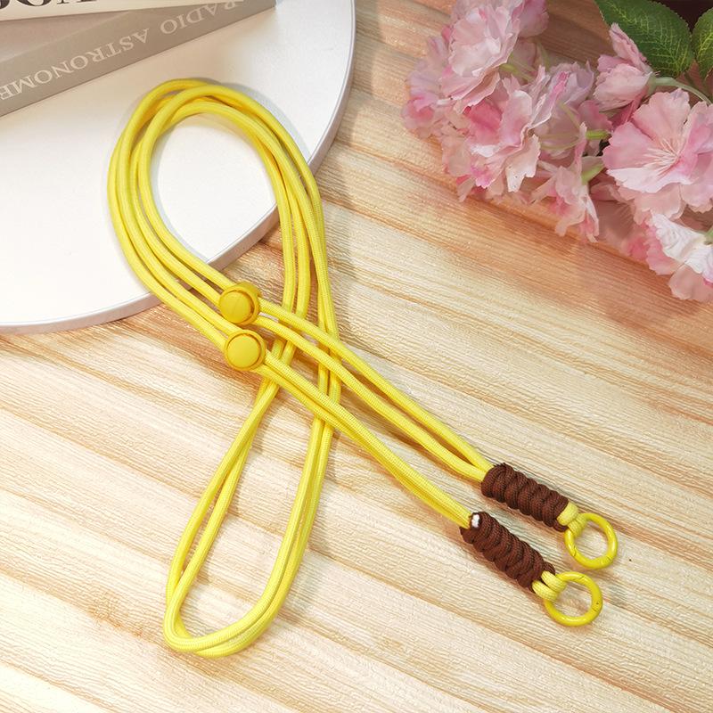 Регулируемый плетеный ремешок для телефона - съемный ремень через плечо