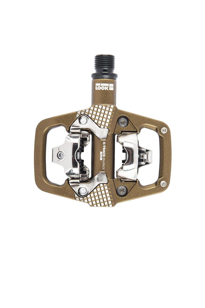 Педаль LOOK SPD X-Track En-Rage Plus, бронзовая,