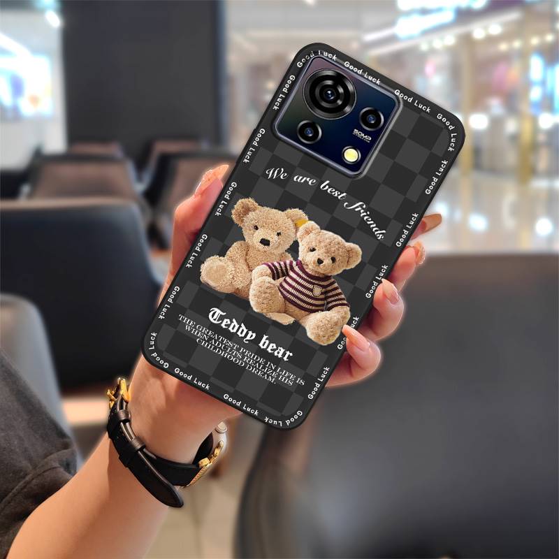 Водонепроницаемый Модный Дизайн Чехол для Телефона Для ZTE Blade V50 Vita Защитная Грязеотталкивающая Задняя Крышка Мультяшный Мягкий чехол ТПУ