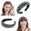 Baroque Flannel Handmade Rhinestone Headband Amazon Wide Edge Sponge Headband