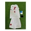 Trkiye Number 8 Kids 4-piece Set White National Team Jersey With Gift59594345