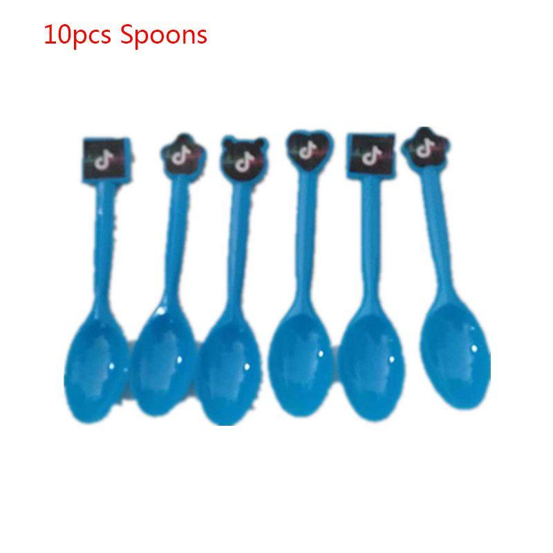 Набор красочных принадлежностей для дня рождения в стиле Тик Ток, включающий веселую посуду, декор, тарелки, стаканы и баннер