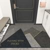Entrance Door Mat Floor Mat Household Foyer Entrance Mat Wear-resistant and Anti Slip Foot Mat